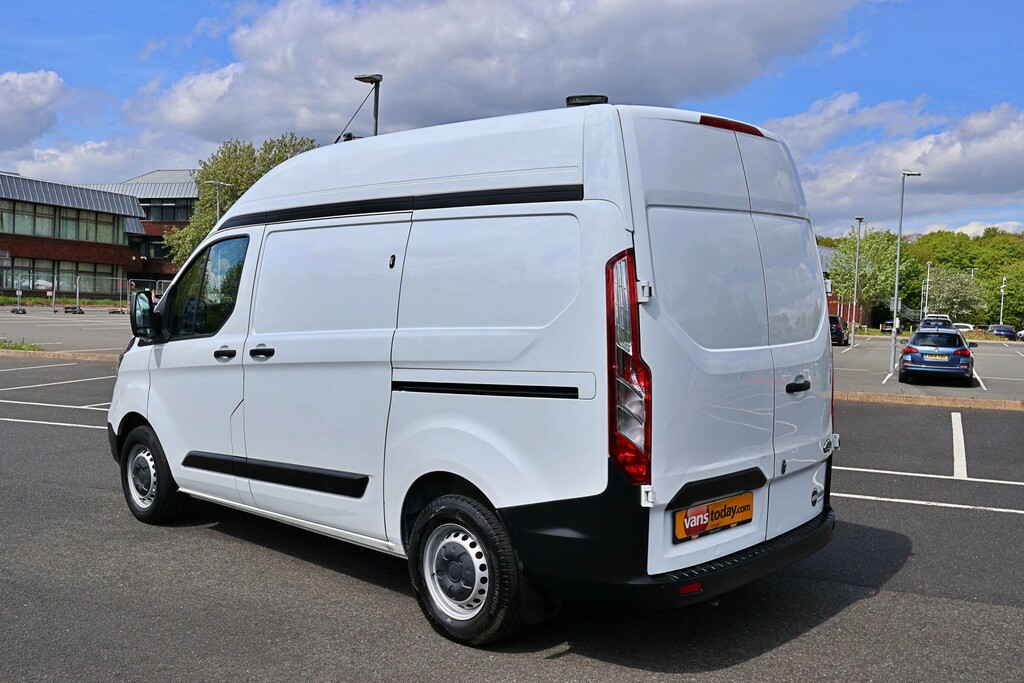 Ford Transit Custom 300 Base Swb High Roof Aircon Racking YT19CTC White #6