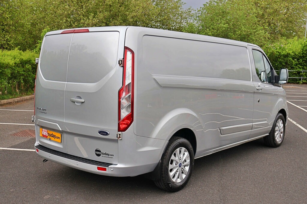 Ford Transit Custom 320 Limited Ecoblue Lwb LB70MYL Silver #6