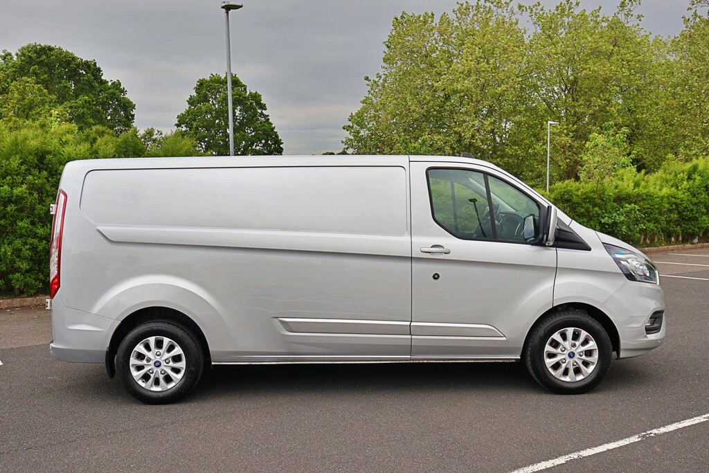 Ford Transit Custom 320 Limited Ecoblue Lwb LB70MYL Silver #4