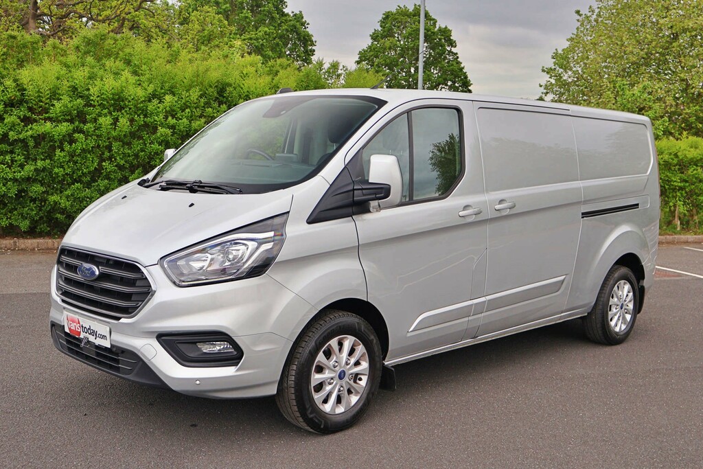 Ford Transit Custom 320 Limited Ecoblue Lwb LB70MYL Silver #2