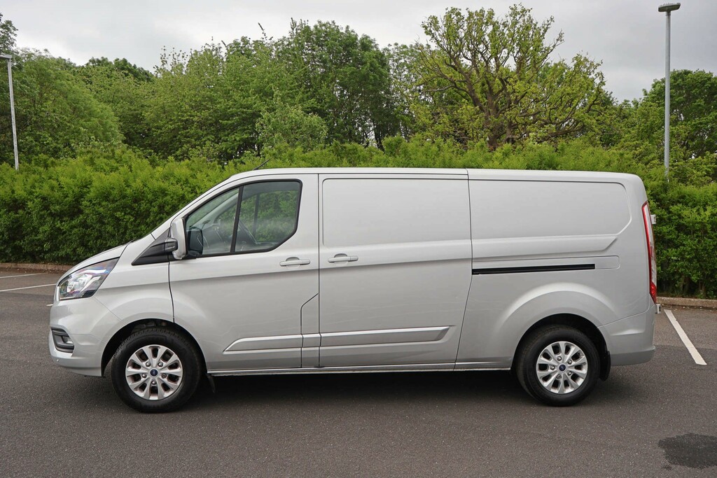 Ford Transit Custom 320 Limited Ecoblue Lwb LB70MYL Silver #5