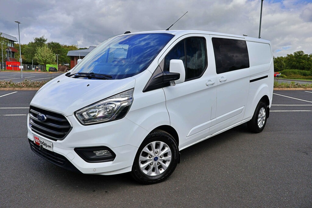 Ford Transit Custom 320 Limited Ecoblue DY23XBF White #2
