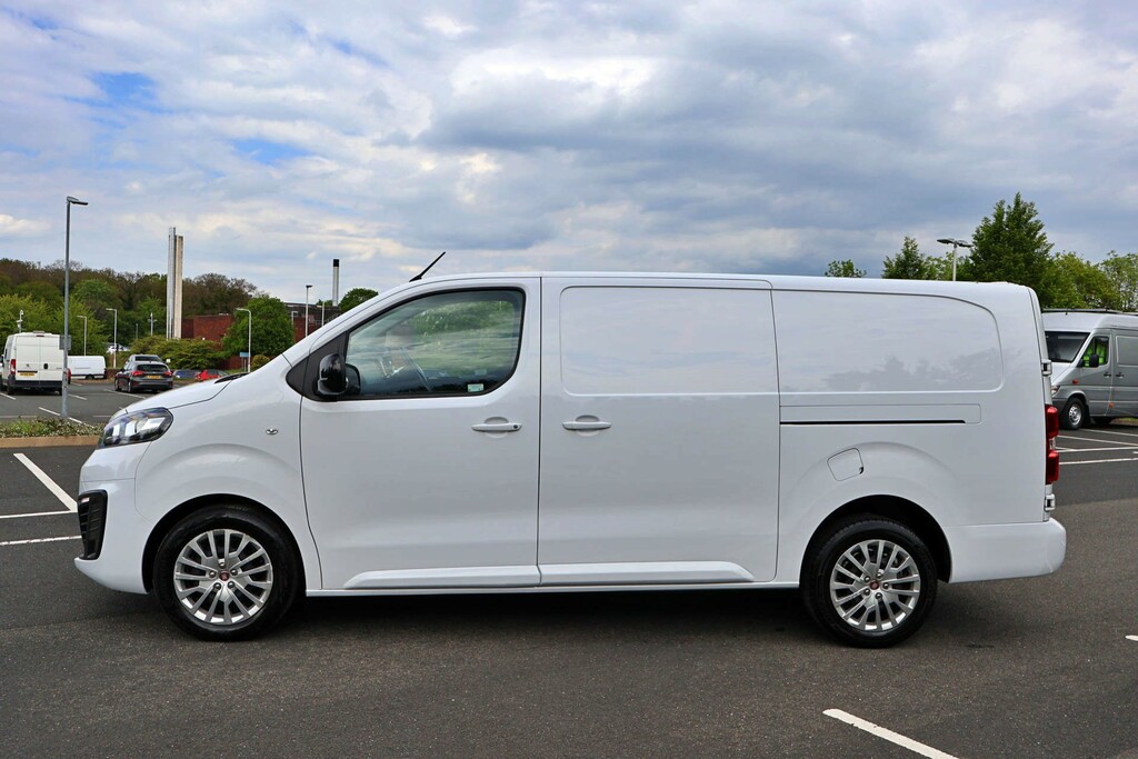 Fiat Scudo Primo Bluehdi Lwb HV73YUJ White #4