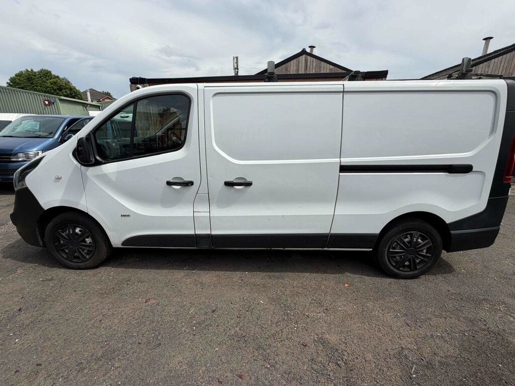 Vauxhall Vivaro 2900 Cdti Lwb DU15AHP White #4
