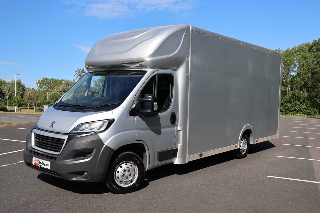 Peugeot Boxer 335 Professional Xlwb Blue Hdi Luton Air Suspens Silver #2