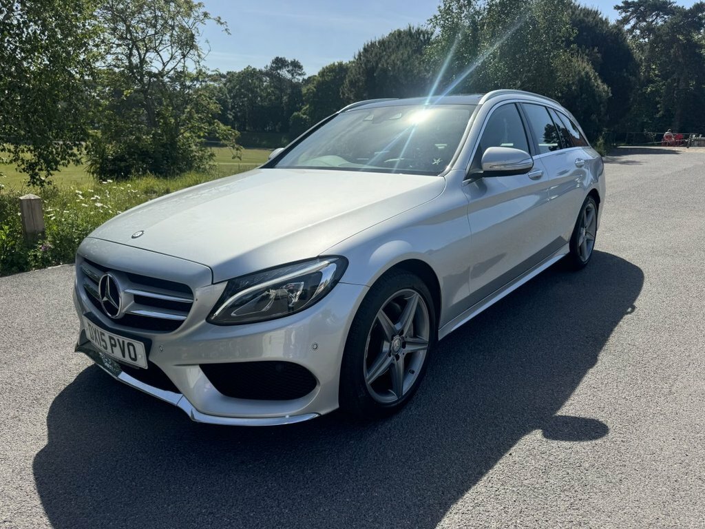 Mercedes-Benz C Class 2L Amg Line DX15PVO Silver #2