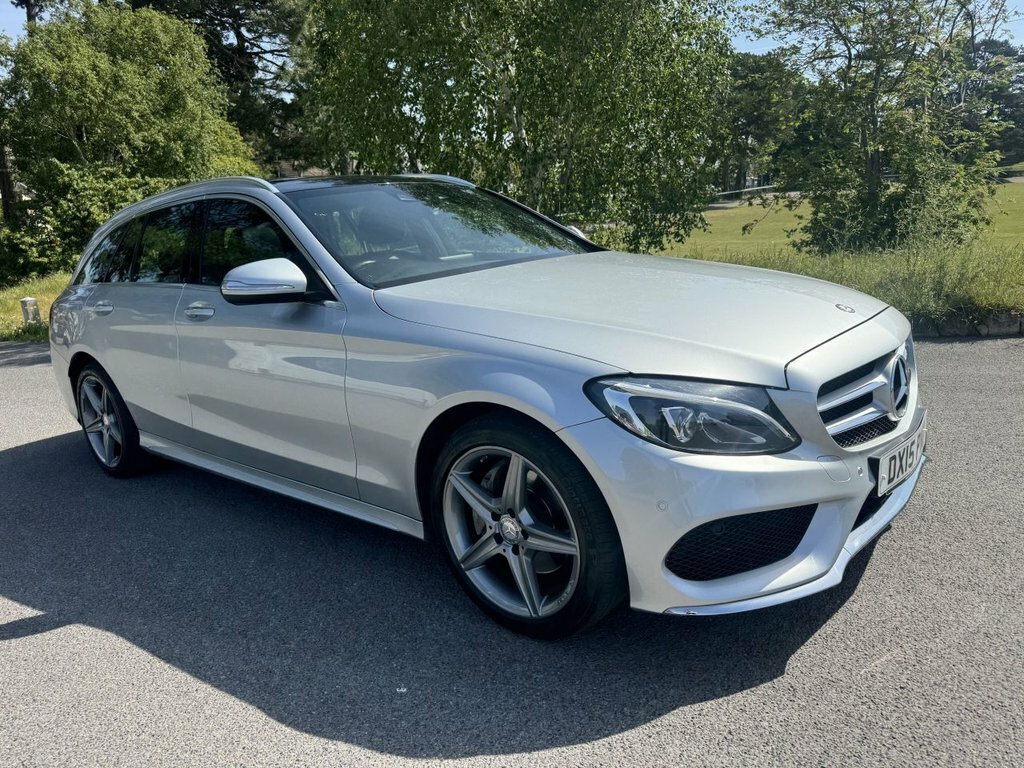 Mercedes-Benz C Class 2L Amg Line Silver