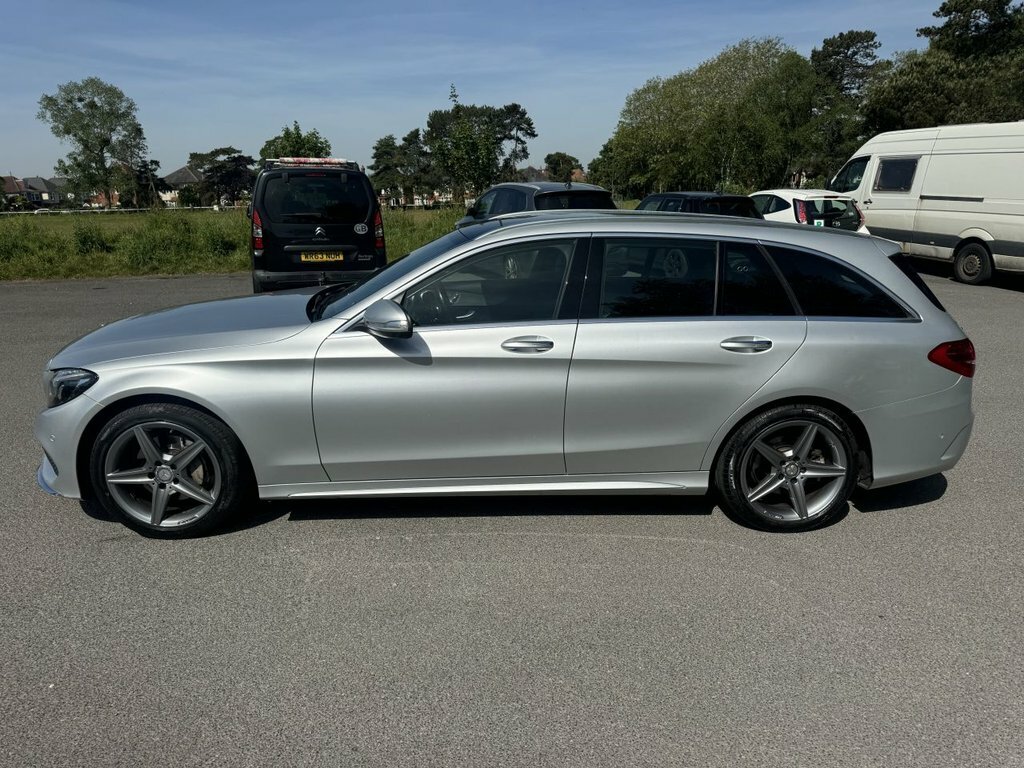 Mercedes-Benz C Class 2L Amg Line DX15PVO Silver #4