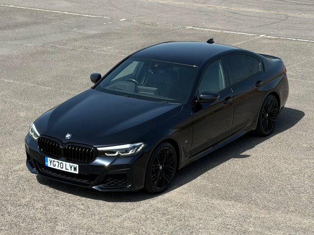BMW 5 Series 2.0 520I Mht M Sport Steptronic Euro 6 S S YG70LYW Black #3