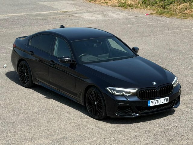 BMW 5 Series 2.0 520I Mht M Sport Steptronic Euro 6 S S Black