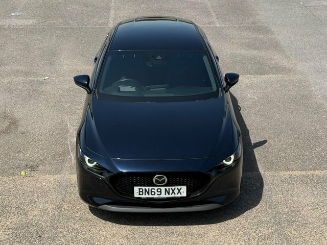 Mazda 3 2.0 Skyactiv-g Mhev Sport Lux Euro 6 S S BN69NXX Blue #2