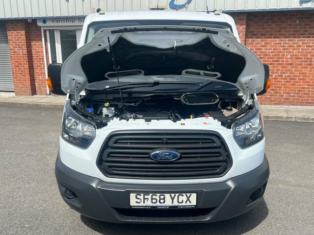 Ford Transit Custom 350 Ecoblue Chassis Double SF68YCX White #5