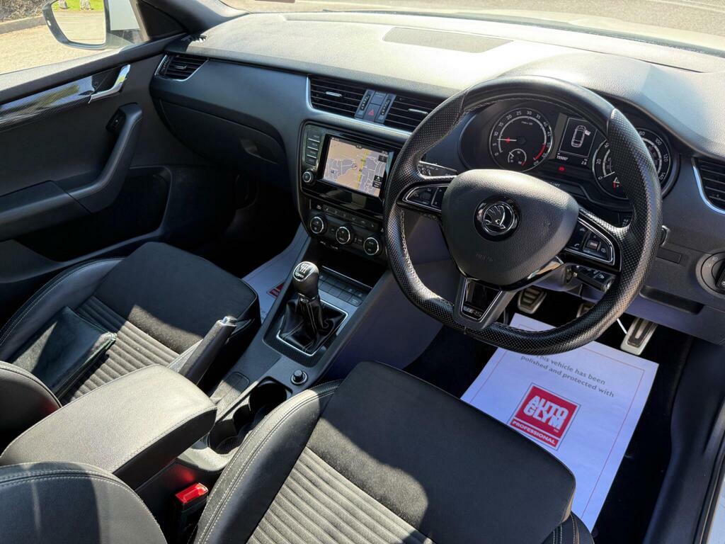 Skoda Octavia 2.0 Tdi Vrs Euro 6 S S FP16ZYL White #3