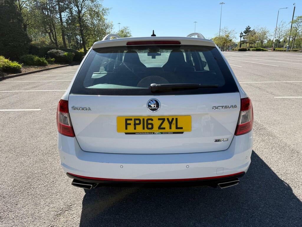 Skoda Octavia 2.0 Tdi Vrs Euro 6 S S FP16ZYL White #5