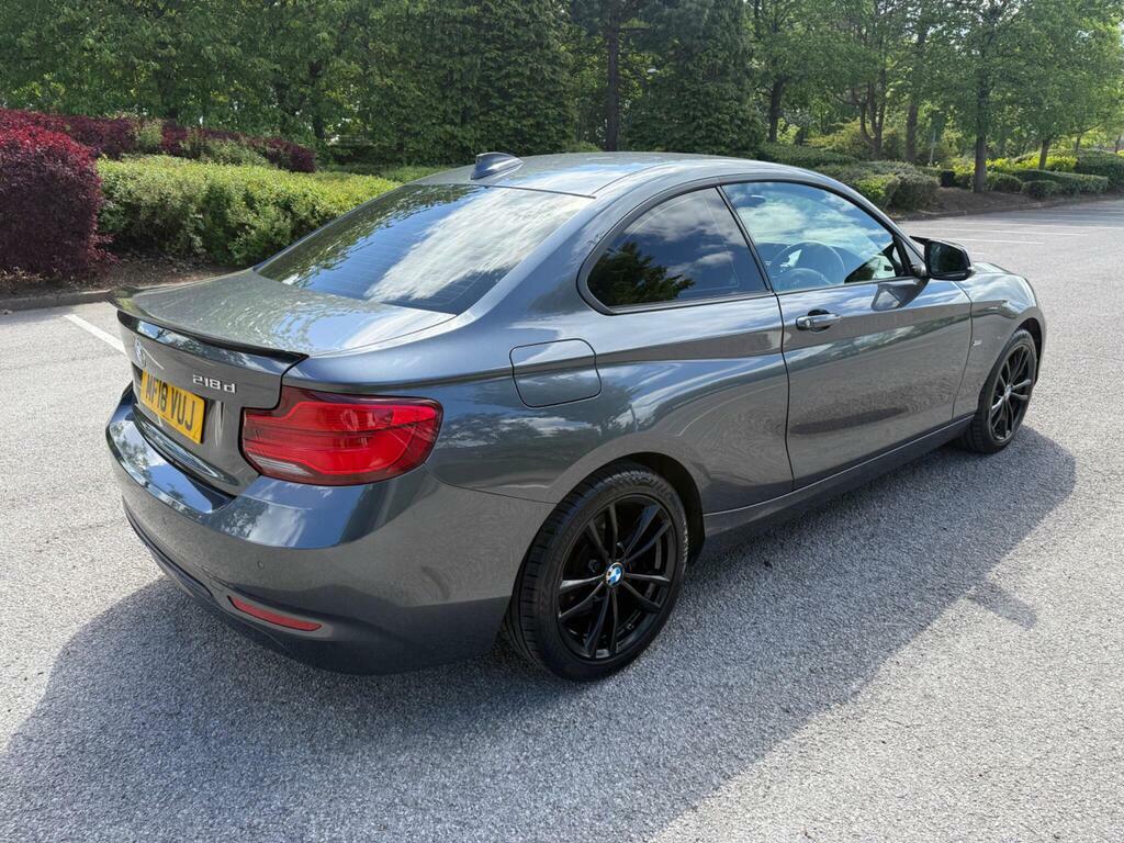 BMW 2 Series 2.0 218D Sport Euro 6 S S MF18VUJ Grey #4