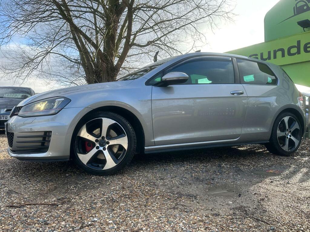 Volkswagen Golf 2.0 Tsi Bluemotion Tech Gti Launch Euro 6 Ss GJ64YFZ Silver #4