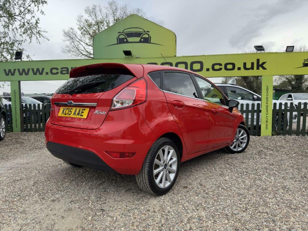 Ford Fiesta 1.0T Ecoboost Titanium Euro 6 Ss KC15AAE Red #6