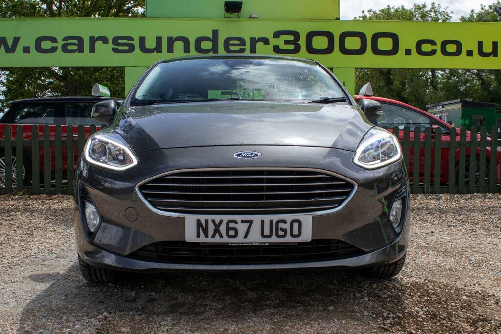 Ford Fiesta 1.0T Ecoboost Zetec Euro 6 Ss NX67UGO Grey #2