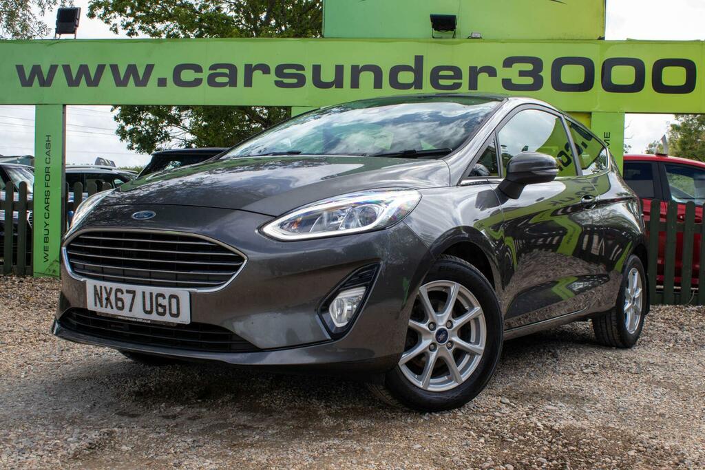 Ford Fiesta 1.0T Ecoboost Zetec Euro 6 Ss NX67UGO Grey #3