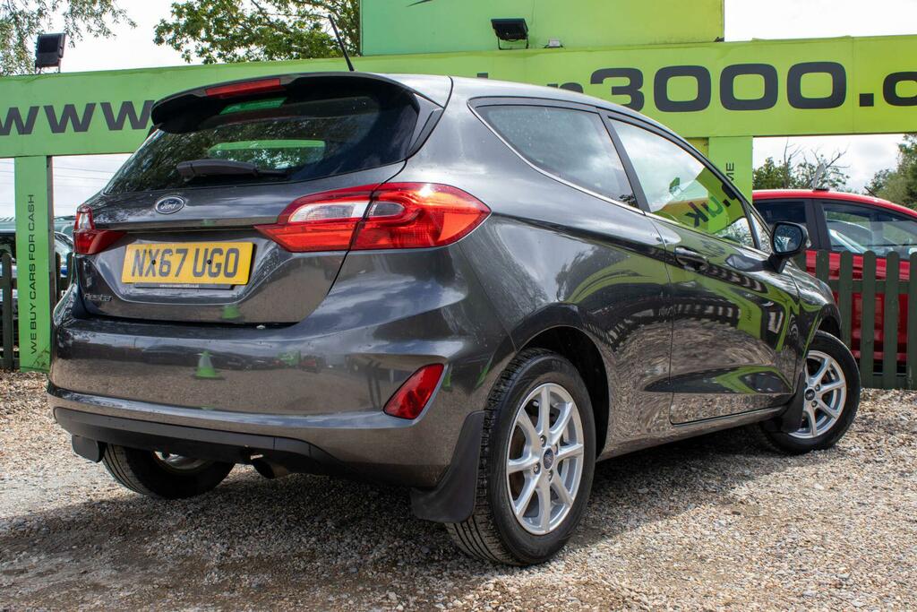 Ford Fiesta 1.0T Ecoboost Zetec Euro 6 Ss NX67UGO Grey #4