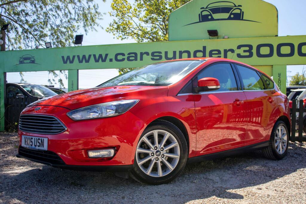 Ford Focus 1.6 Titanium Powershift Euro 6 VX15USN Red #3
