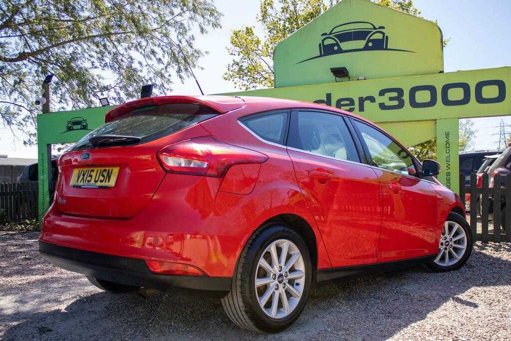 Ford Focus 1.6 Titanium Powershift Euro 6 VX15USN Red #6