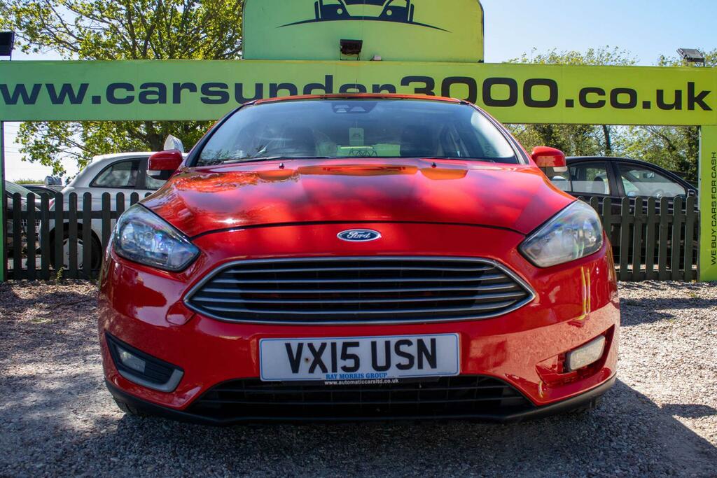 Ford Focus 1.6 Titanium Powershift Euro 6 VX15USN Red #2