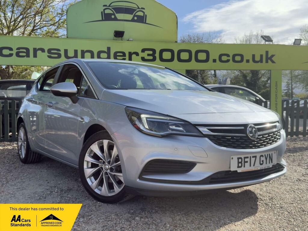 Vauxhall Astra 1.4I Turbo Tech Line Euro 6 Silver