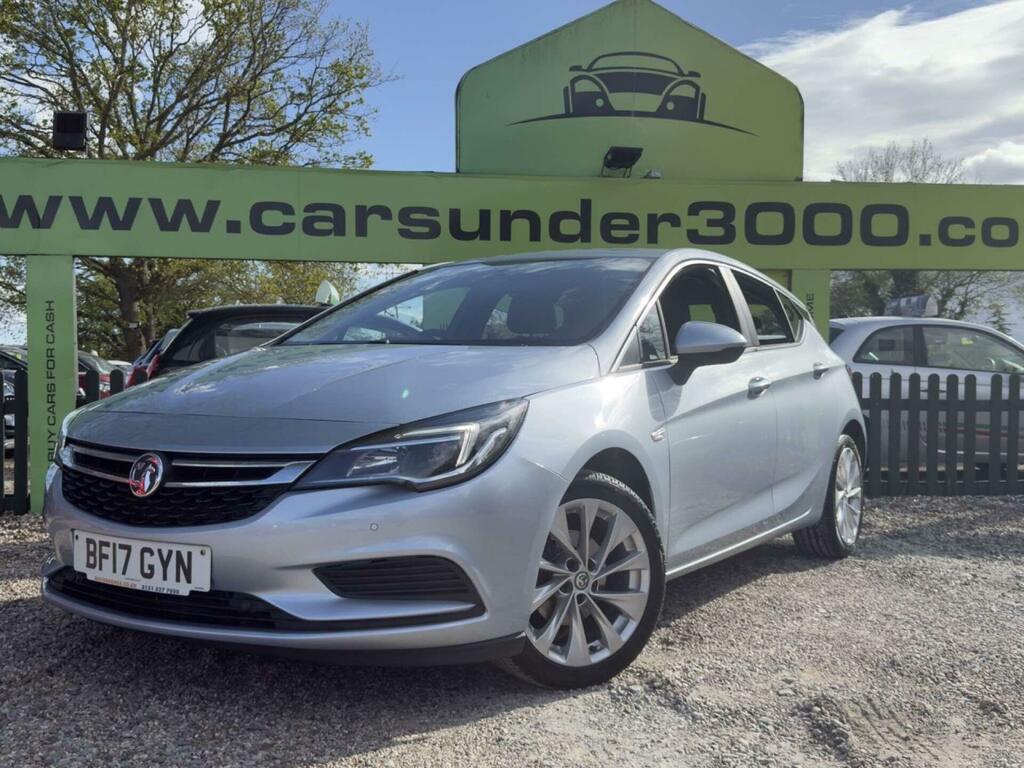 Vauxhall Astra 1.4I Turbo Tech Line Euro 6 BF17GYN Silver #2