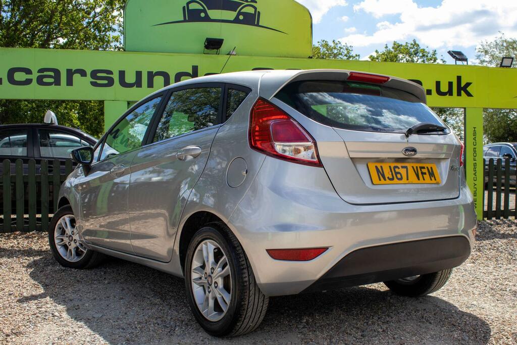 Ford Fiesta 1.25 Zetec Euro 6 NJ67VFM Silver #4