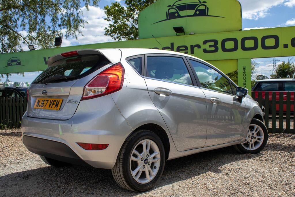 Ford Fiesta 1.25 Zetec Euro 6 NJ67VFM Silver #6