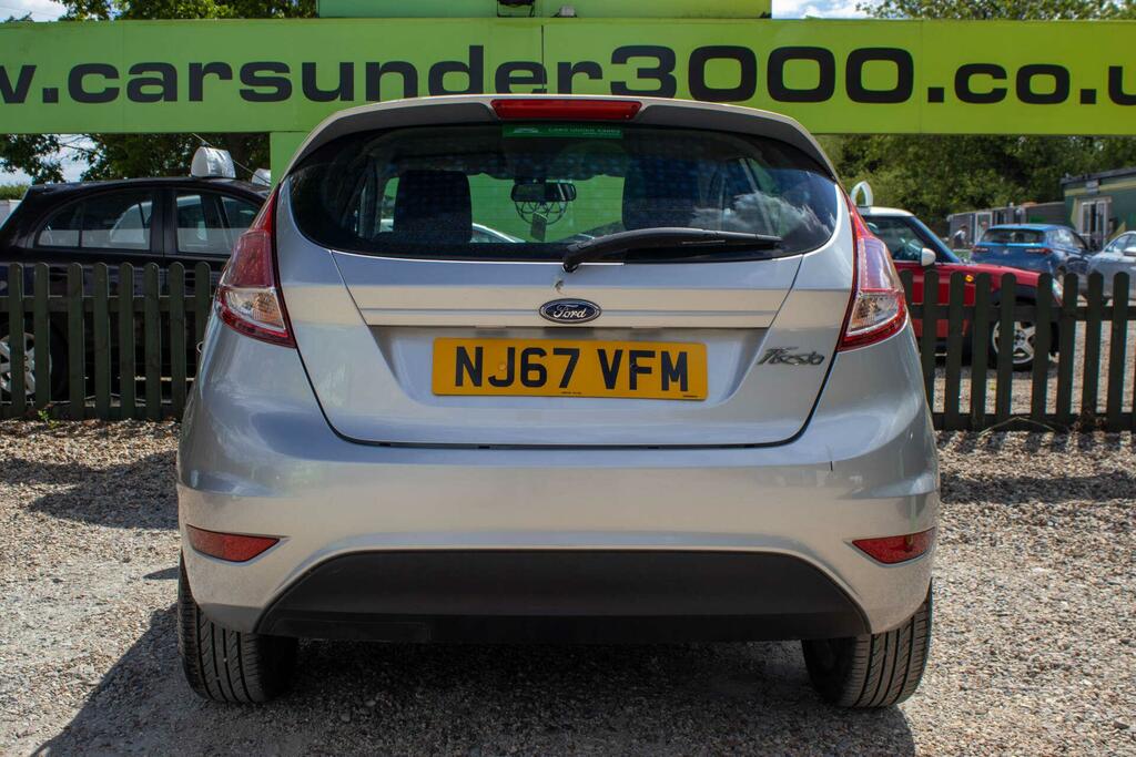 Ford Fiesta 1.25 Zetec Euro 6 NJ67VFM Silver #5