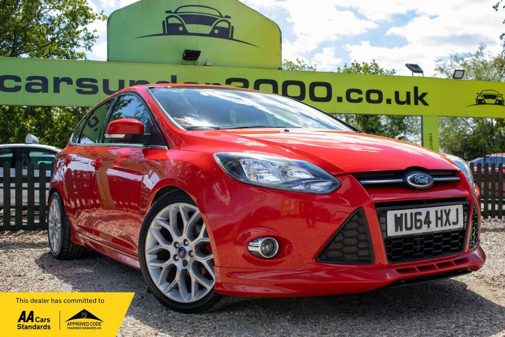 Ford Focus 1.0T Ecoboost Zetec S Euro 5 Ss Red
