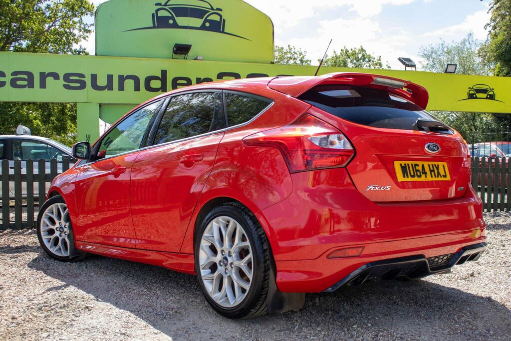 Ford Focus 1.0T Ecoboost Zetec S Euro 5 Ss WU64HXJ Red #4
