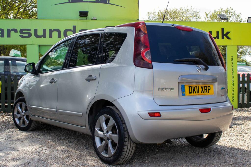 Nissan Note 1.4 16V N-tec Euro 5 DK11XRP Silver #4