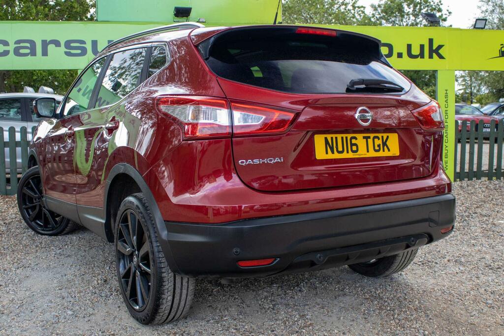 Nissan Qashqai 1.6 Dci Tekna 4Wd Euro 6 Ss Red #4