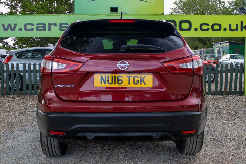 Nissan Qashqai 1.6 Dci Tekna 4Wd Euro 6 Ss Red #5