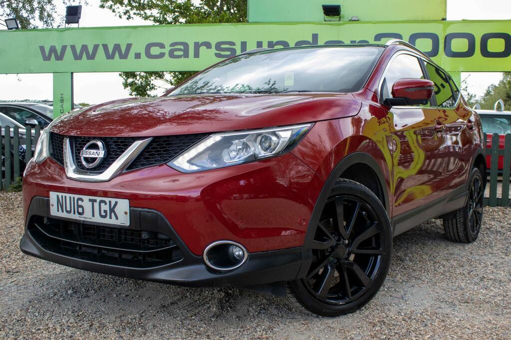 Nissan Qashqai 1.6 Dci Tekna 4Wd Euro 6 Ss Red #3