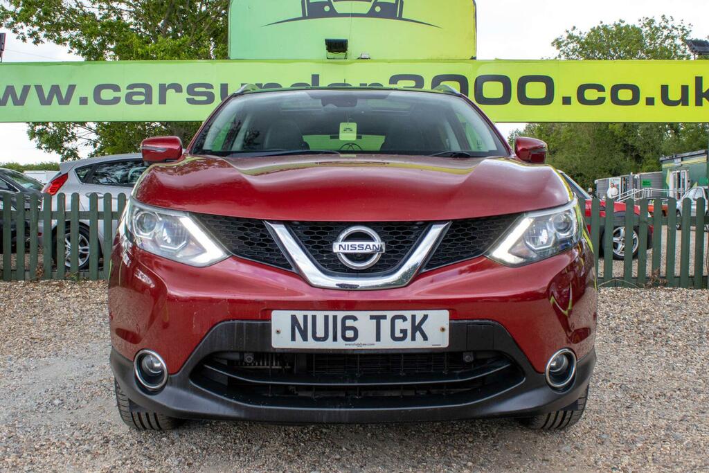 Nissan Qashqai 1.6 Dci Tekna 4Wd Euro 6 Ss Red #2