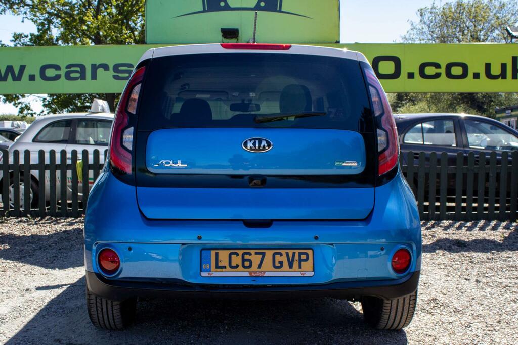 Kia Soul 30Kwh Ev Blue #5