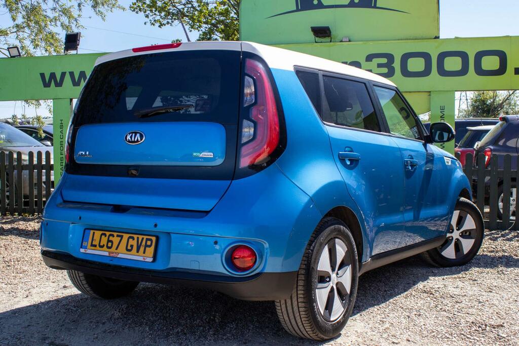 Kia Soul 30Kwh Ev Blue #4