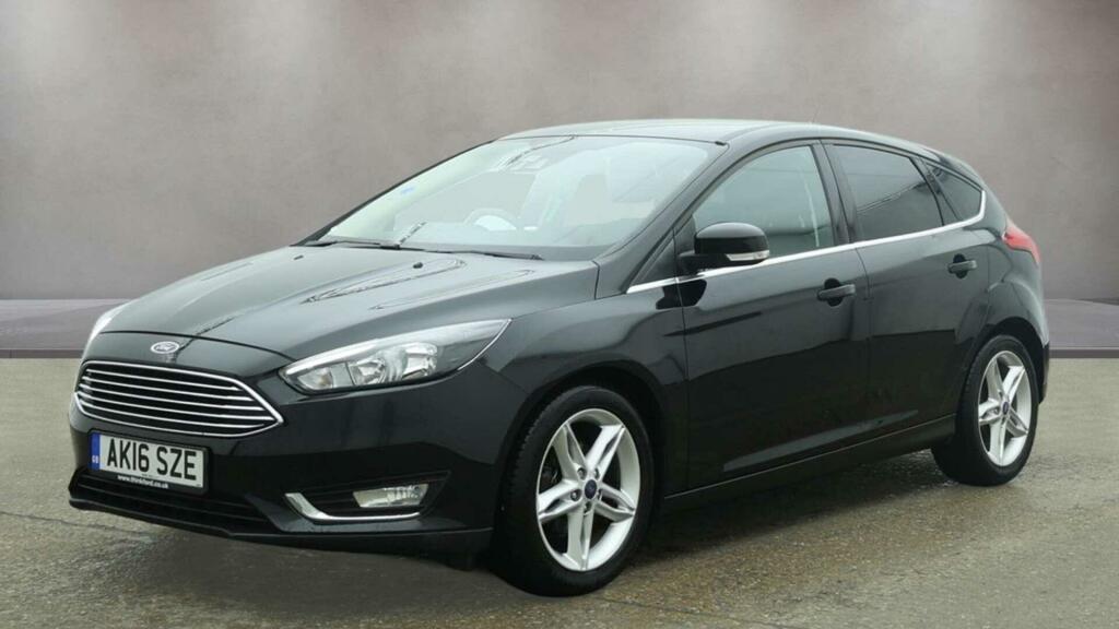 Ford Focus 1.0T Ecoboost Titanium Euro 6 Ss AK16SZE Black #5