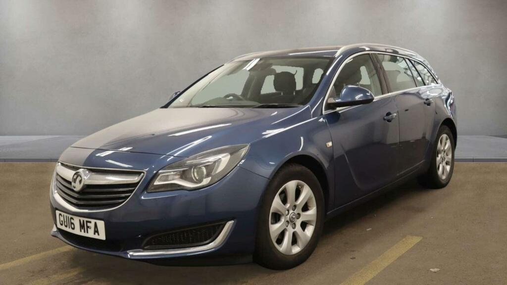 Vauxhall Insignia 1.6 Cdti Ecoflex Tech Line Sports Tourer Euro 6 S GU16MFA Blue #5