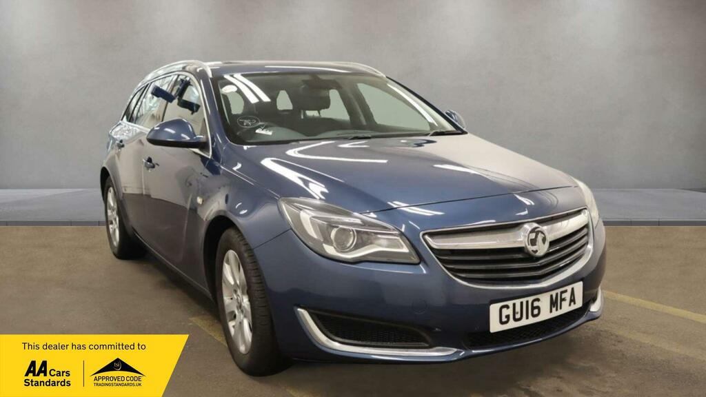 Vauxhall Insignia 1.6 Cdti Ecoflex Tech Line Sports Tourer Euro 6 S Blue