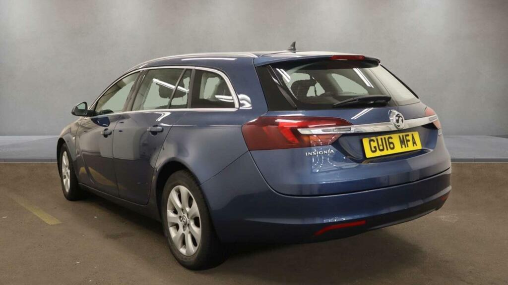 Vauxhall Insignia 1.6 Cdti Ecoflex Tech Line Sports Tourer Euro 6 S GU16MFA Blue #6