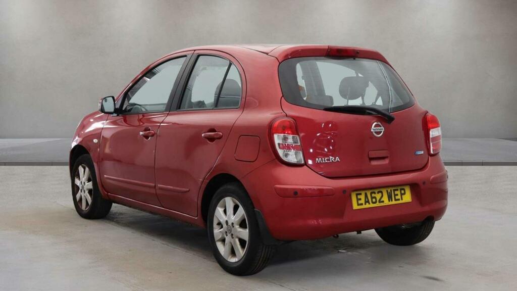 Nissan Micra 1.2 12V Acenta Cvt Euro 5 Red #5