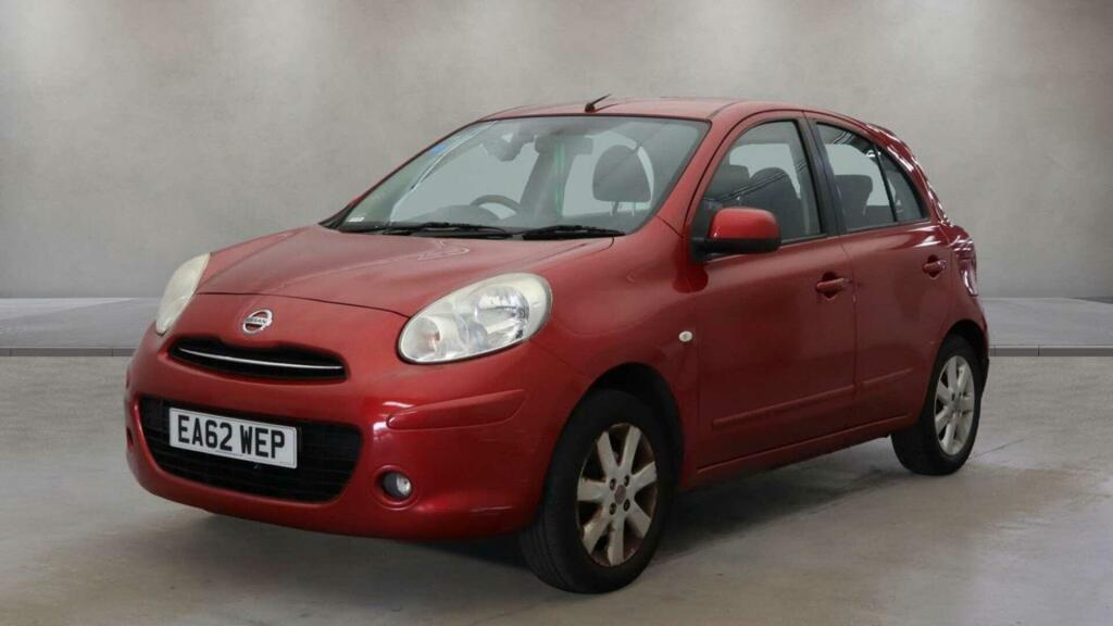 Nissan Micra 1.2 12V Acenta Cvt Euro 5 Red #4