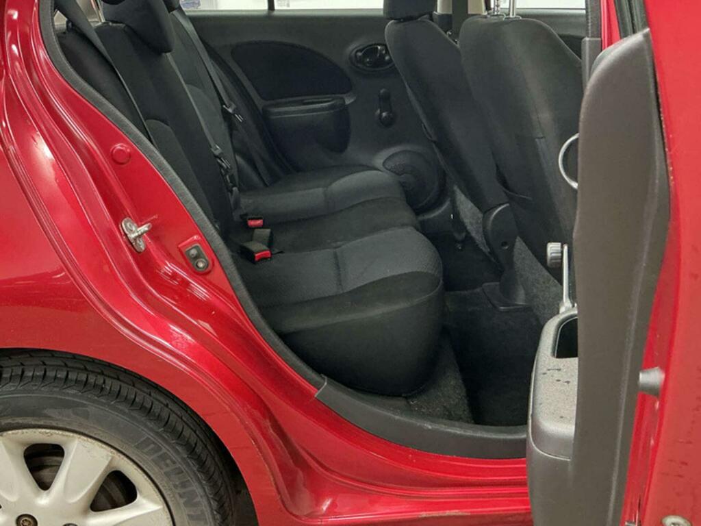Nissan Micra 1.2 12V Acenta Cvt Euro 5 Red #3