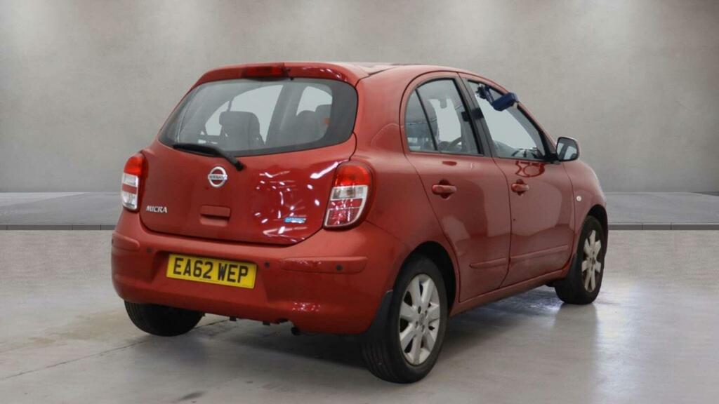 Nissan Micra 1.2 12V Acenta Cvt Euro 5 Red #6