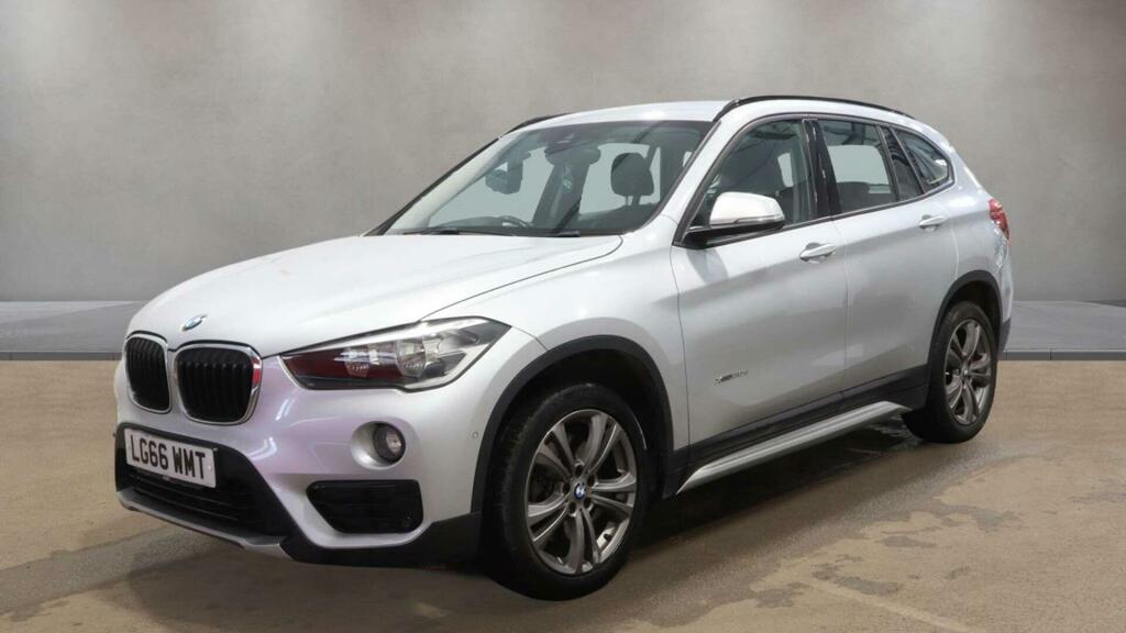 BMW X1 2.0 20D Sport Xdrive Euro 6 Ss LG66WMT Silver #5